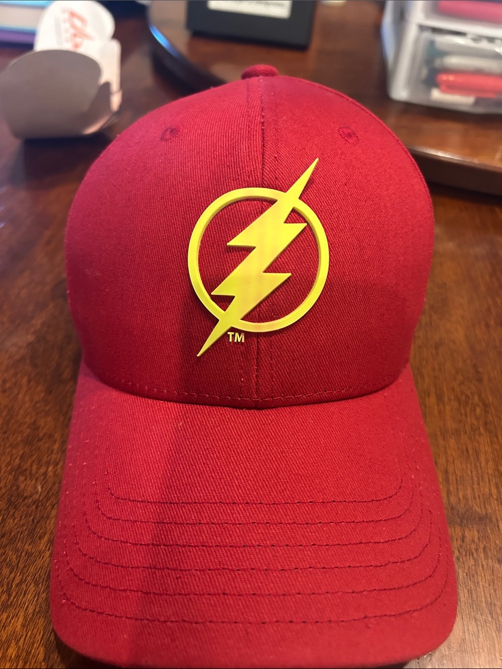 DC Comics Flash Adjustable Red Cap (Read)